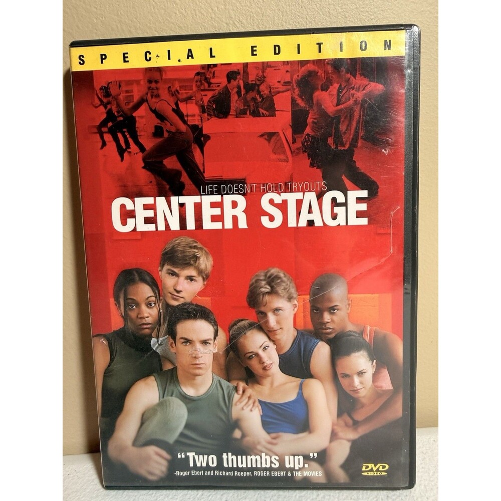 Center Stage Widescreen Special Edition Director Commentary Extended Dance DVD